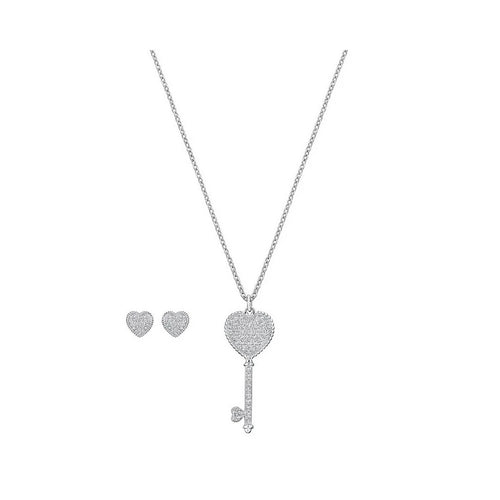 Swarovski Set Collana Orecchini Donna Engaged - 5345158