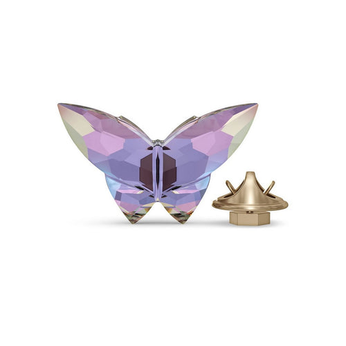 Swarovski Figura Decorativa Jungle Beats Magnete Farfalla Viola Piccolo - 5572153