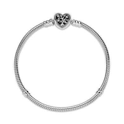 Bracciale Donna Pandora con Chiusura a Cuore Albero della Famiglia - 598827C01 - Gioielleria De Patto