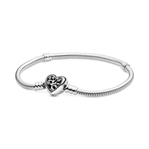 Bracciale Donna Pandora con Chiusura a Cuore Albero della Famiglia - 598827C01 - Gioielleria De Patto