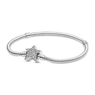 Bracciale Donna Pandora con Chiusura Stella Luminosa - 599639C01 - Gioielleria De Patto