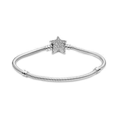 Bracciale Donna Pandora con Chiusura Stella Luminosa - 599639C01 - Gioielleria De Patto
