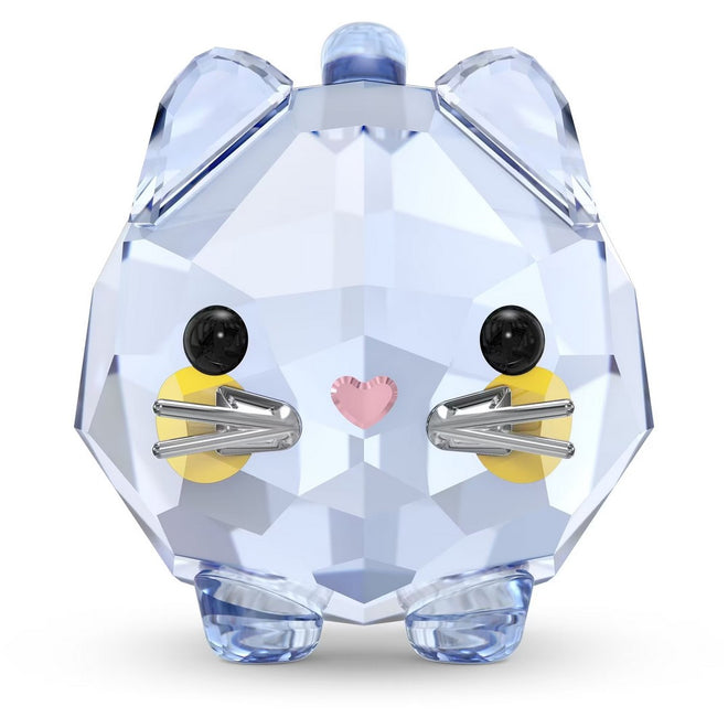 Swarovski Figura Decorativa Chubby Cats - 5658328 - Gioielleria De Patto