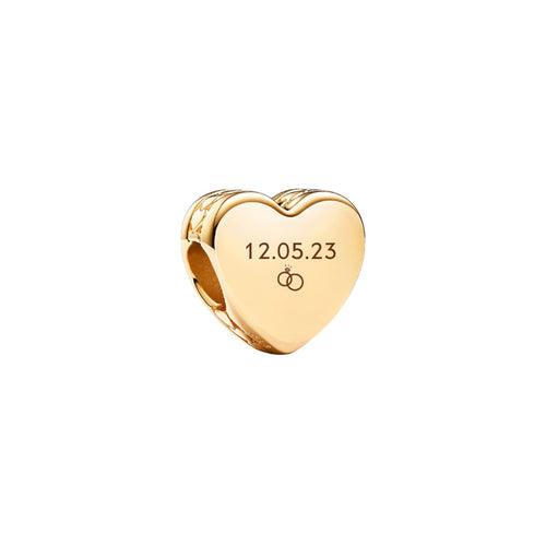 Charm Donna Pandora Cuore Personalizzabile - 762015C00