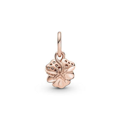 Pendente Donna Pandora Viola del Pensiero Luminosa - 780776C01 - Gioielleria De Patto