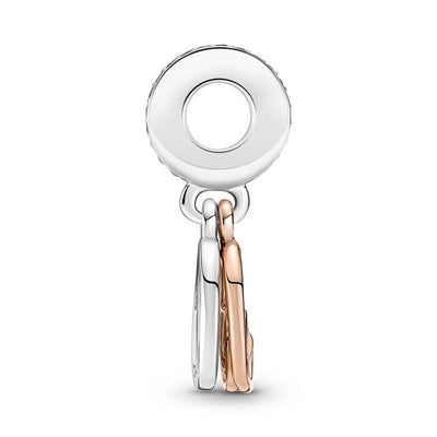 Pendente Donna Pandora Cuori Intrecciati e Famiglia - 781020C01 - Gioielleria De Patto