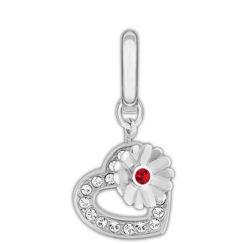 Swarovski Charm Donna Flower Heart - 1185944