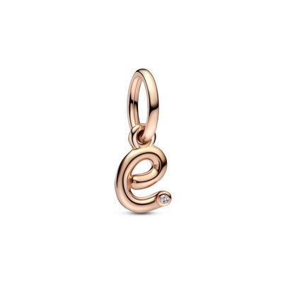 Pendente Donna Pandora Lettera e - 782463C01 - Gioielleria De Patto