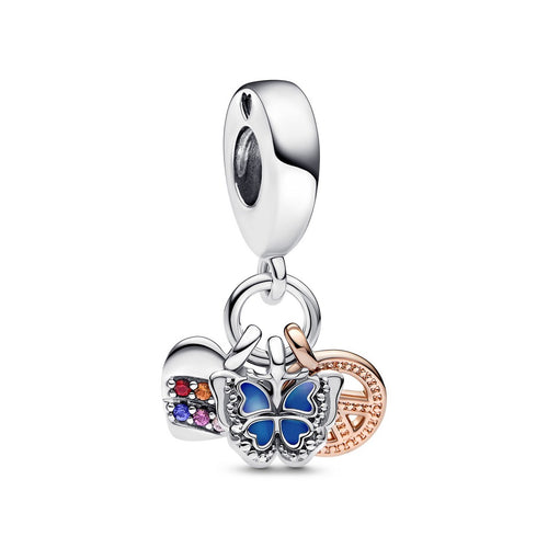 Pandora Women's Pendant Peace, Love and Freedom 782572C01