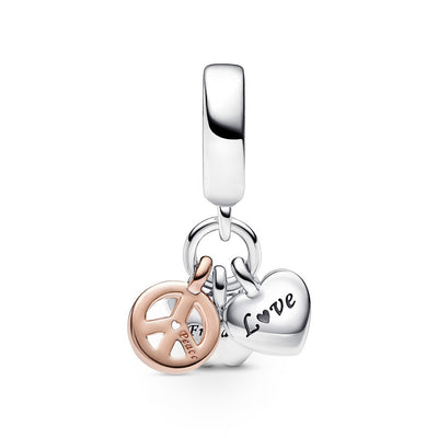 Pendente Donna Pandora Pace, Amore e Libertà - 782572C01 - Gioielleria De Patto