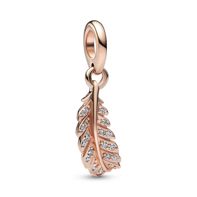 Pendente Donna Pandora Piuma con Pietre - 782578C01 - Gioielleria De Patto