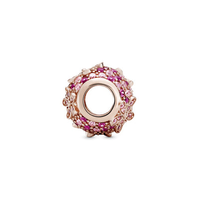 Charm Donna Pandora Margherita Rosa Pavè - 788797C01 - Gioielleria De Patto