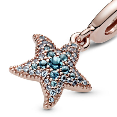 Pendente Donna Pandora Stella Marina Blu - 788942C01 - Gioielleria De Patto