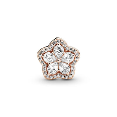 Charm Donna Pandora Fiocco di Neve - 789224C01 - Gioielleria De Patto
