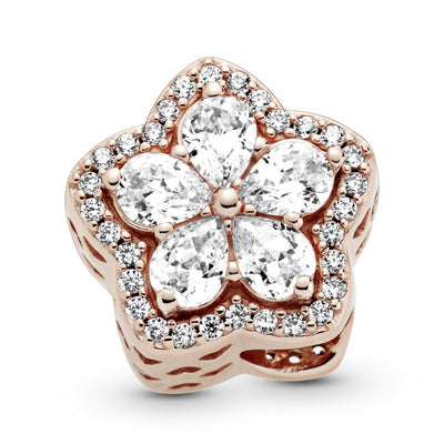 Charm Donna Pandora Fiocco di Neve - 789224C01 - Gioielleria De Patto