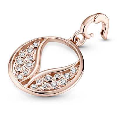Charm Donna Medallion Burning Wings Pandora ME - 789672C01 - Gioielleria De Patto