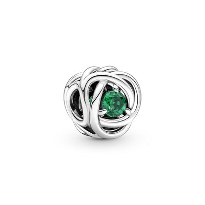 Charm Donna Pandora Cerchio Eterno Verde Scuro - 790065C08 - Gioielleria De Patto