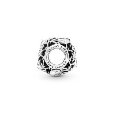 Charm Donna Pandora Openwork Lucchetti d'Amore - 790071C00 - Gioielleria De Patto