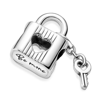 Charm Donna Pandora Lucchetto & Chiave "Be Mine" - 790095C01 - Gioielleria De Patto