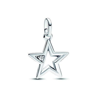 Charm Donna Medallion Star Pandora ME - 793032C01 - Gioielleria De Patto