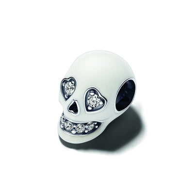 Charm Donna Pandora Teschio che si Illumina al Buio - 792811C01 - Gioielleria De Patto