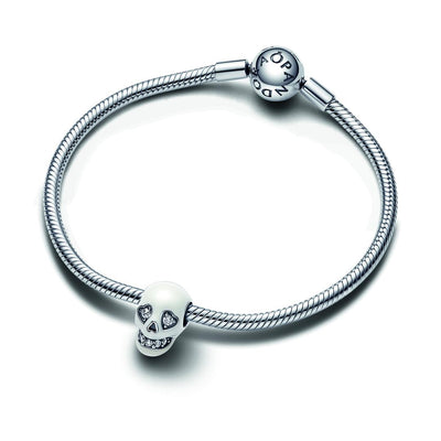 Charm Donna Pandora Teschio che si Illumina al Buio - 792811C01 - Gioielleria De Patto