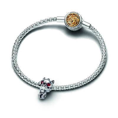 Charm Donna Pandora Il Trono di Spade, Metalupo Spettro - 792963C01 - Gioielleria De Patto