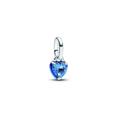 Mini Pendente Donna Blue Chakra Heart Pandora ME - 793042C02 - Gioielleria De Patto
