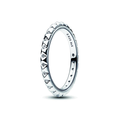 Anello Donna Geometrico con Pietre Pandora ME - 192800C01 - Gioielleria De Patto