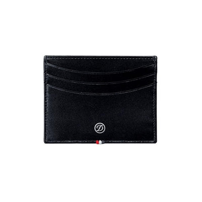 Dupont Portacarte Uomo Line D Pelle Nera - 180008 - Gioielleria De Patto