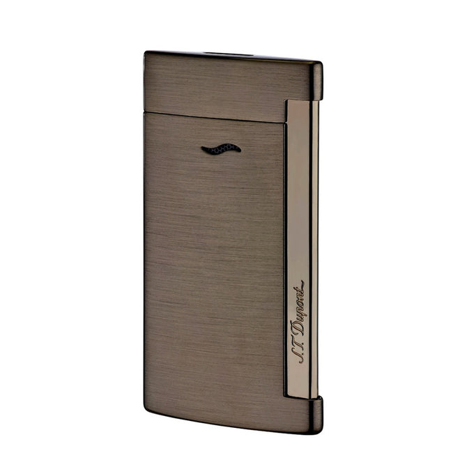 Dupont Accendino Uomo Slim 7 Gunmetal Spazzolato e Integrale - 027712 - Gioielleria De Patto