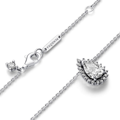 Collana Donna Pandora Punto Luce Goccia - 392832C01 - Gioielleria De Patto