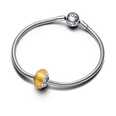 Charm Donna Pandora Vetro di Murano Stella Cadente - 792982C01 - Gioielleria De Patto