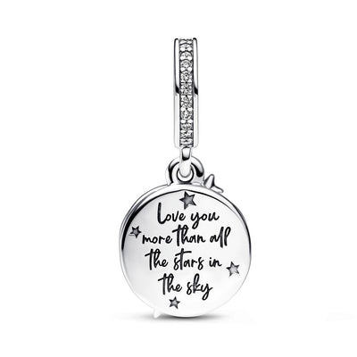 Charm Pendente Donna Pandora Cielo con Stelle Cadenti - 782975C01 - Gioielleria De Patto