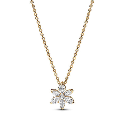Collana Pendente Donna Pandora Herbarium Fiore Luminoso - 362387C01 - Gioielleria De Patto