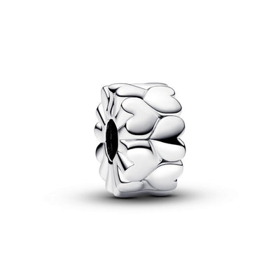Charm Donna Pandora Clip Cuori in Rilievo - 792828C00 - Gioielleria De Patto