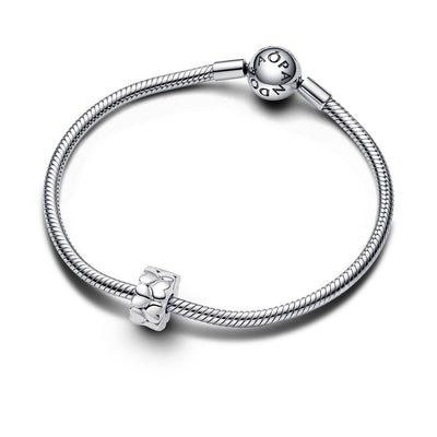 Charm Donna Pandora Clip Cuori in Rilievo - 792828C00 - Gioielleria De Patto