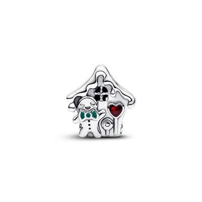 Charm Donna Pandora Casetta di Pan di Zenzero "Home Sweet Home" - 792823C01 - Gioielleria De Patto
