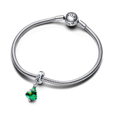 Charm Pendente Donna Pandora Albero di Natale con Stelle - 792983C01 - Gioielleria De Patto