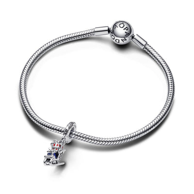 Charm Pendente Donna Pandora Slitta di Natale 2023 - 792977C01 - Gioielleria De Patto