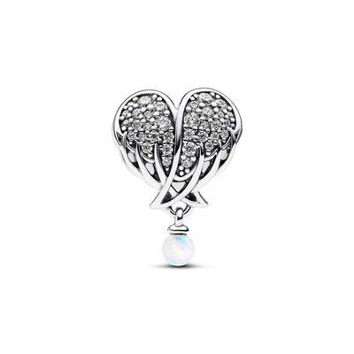 Charm Donna Pandora Cuore Ali d'Angelo - 792980C01 - Gioielleria De Patto