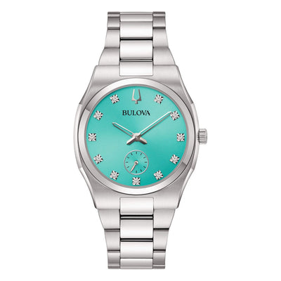 Orologio Bulova Donna Surveyor Piccoli Secondi Tiffany - 96P243 - Gioielleria De Patto