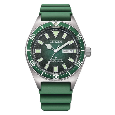 Orologio Citizen Uomo Automatico Promaster 200Mt Verde - NY0121-09X - Gioielleria De Patto