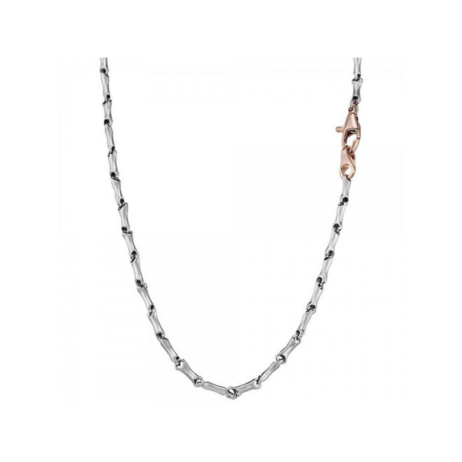 Zancan Girocollo Oro Bianco Uomo - EC813BR-50 - Gioielleria De Patto