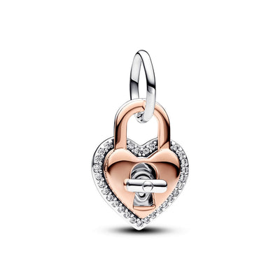 Pandora Charm Donna Pendente Lucchetto "True Love" - 783079C01 - Gioielleria De Patto
