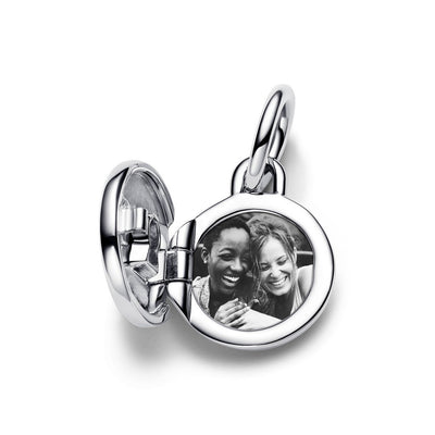 Pandora Charm Donna Pendente Lucchetto Apribile Personalizzabile - 793066C01 - Gioielleria De Patto