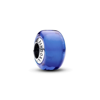 Pandora Charm Donna Mini Vetro di Murano Blu - 793105C00 - Gioielleria De Patto