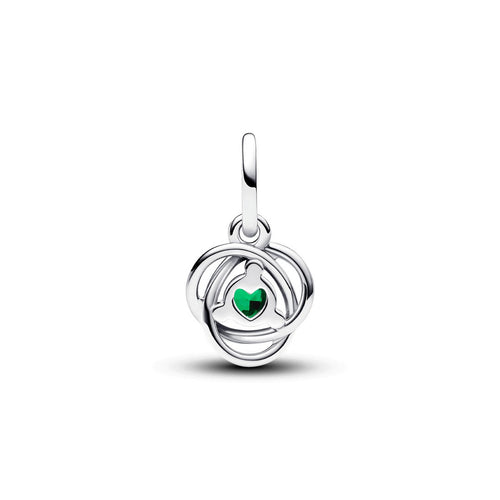 Charm Donna Pandora Pendente Cerchio Eterno Verde Scuro Maggio - 793125C05