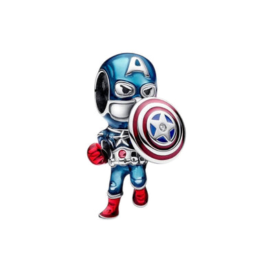 Charm Donna Pandora Marvel, Avengers, Captain America - 793129C01 - Gioielleria De Patto