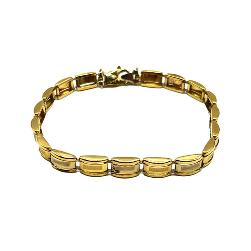 Bracciale Uomo Oro Giallo Scatolato Gold House De Patto - 1B